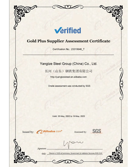 SGS certificate(1)
