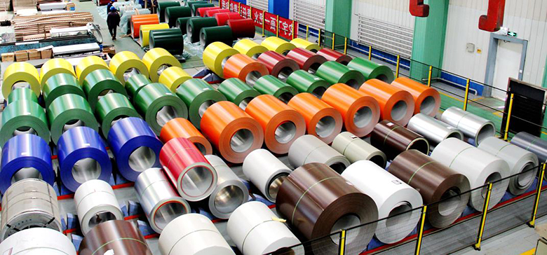 What are the inspection standards for color-coated coils?