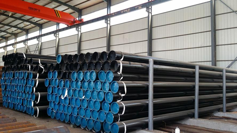 Black steel pipe detection method