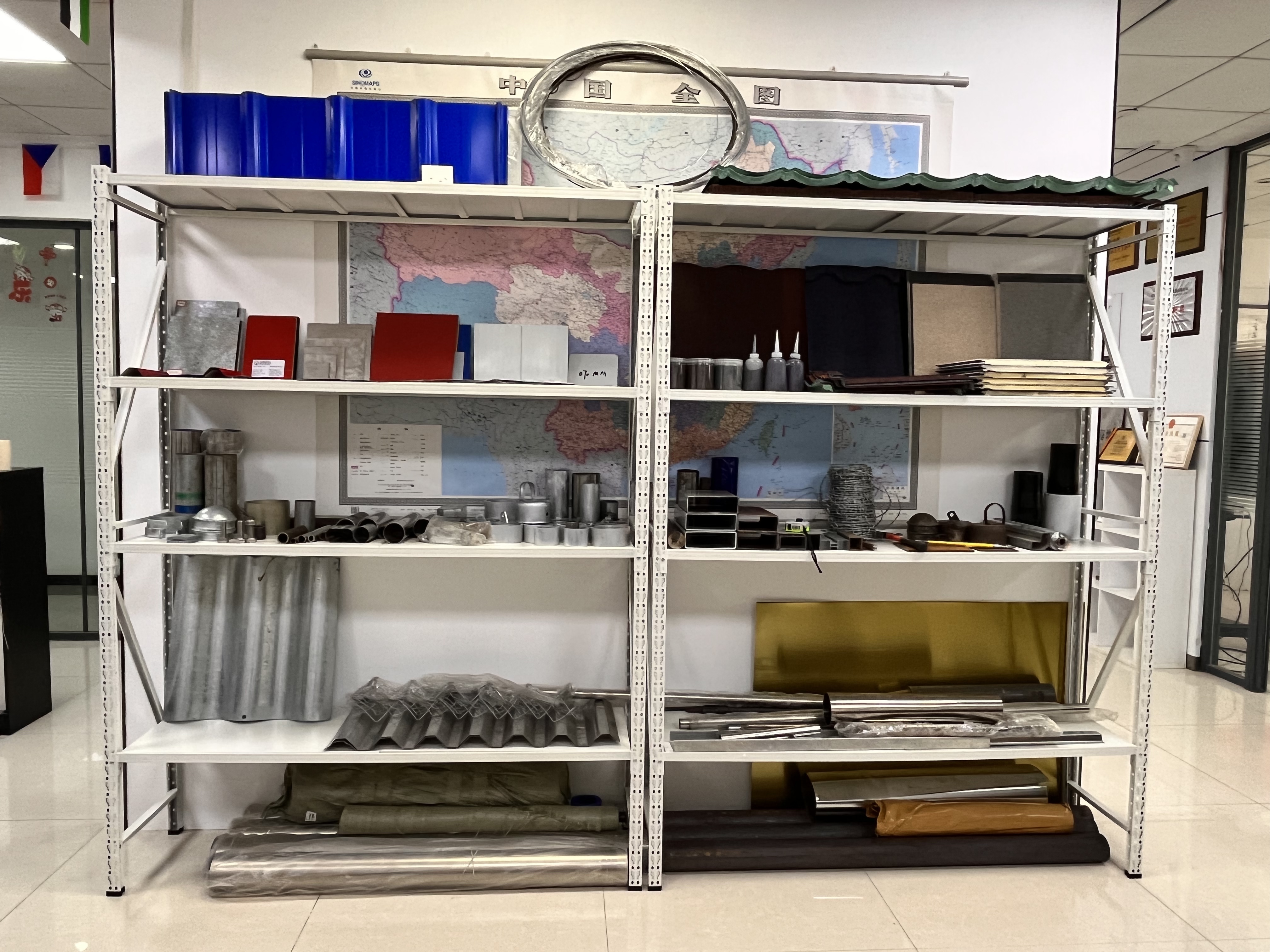 Updates to our sample shelves