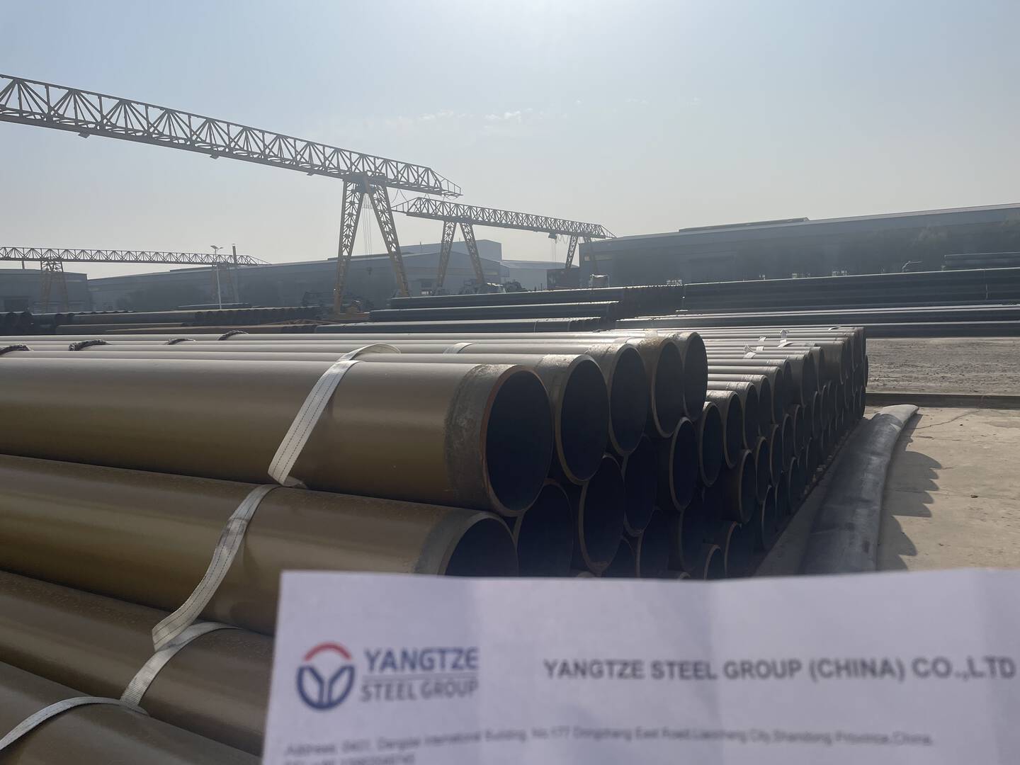 Seamless steel pipe from Yangtze Steel.jpg Seamless steel pipe from Yangtze Steel.jpg
