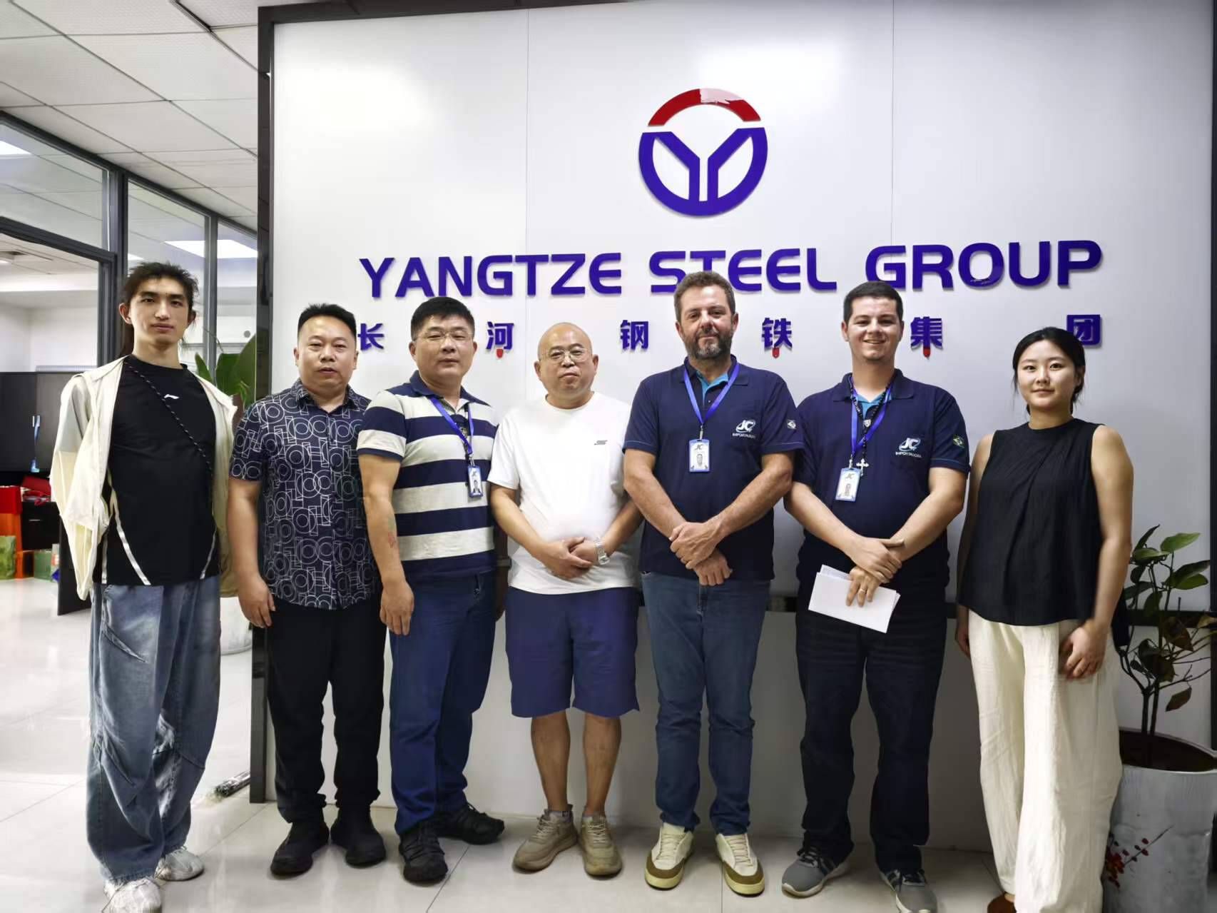 Overseas Clients Visit Yangtze Steel Group to Focus on Corrugated Culvert Pipes and Deepen Cooperation1.jpeg Overseas Clients Visit Yangtze Steel Group to Focus on Corrugated Culvert Pipes and Deepen Cooperation1.jpeg